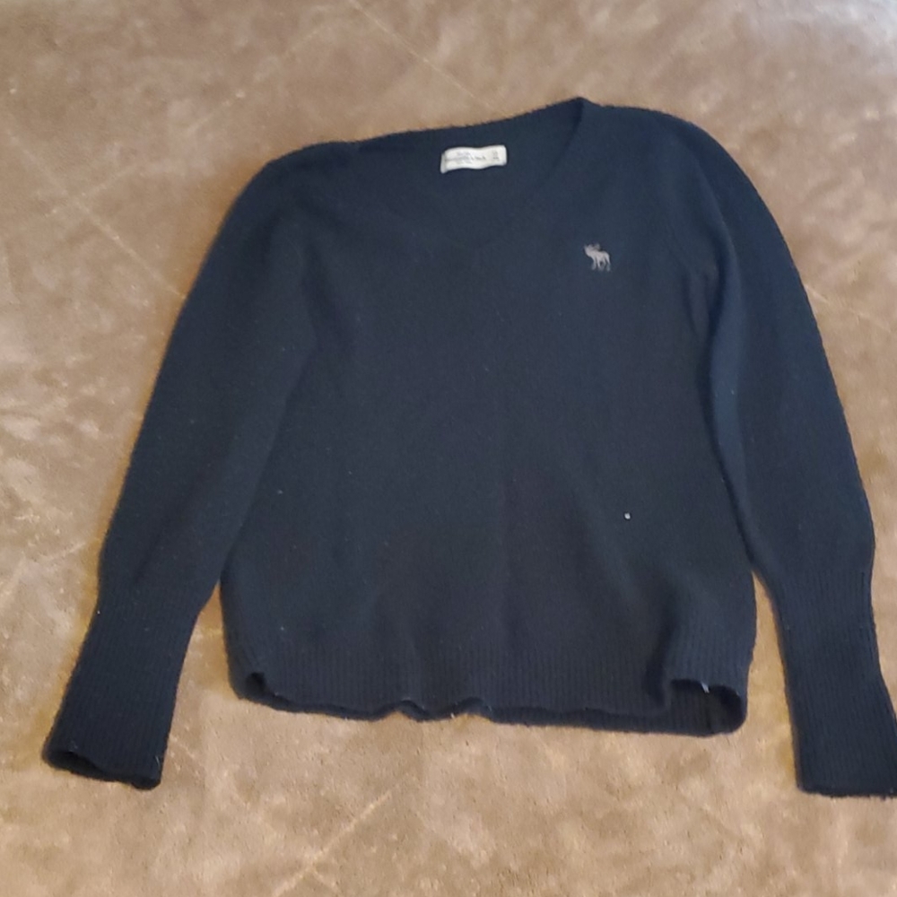 Abercrombie Fitch Navy Sweater XS